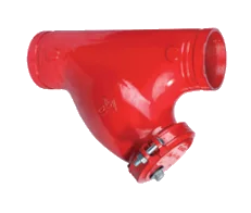 V8 Grooved End Strainer